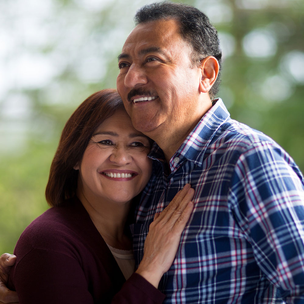 Patient reviewing dental implant financing options