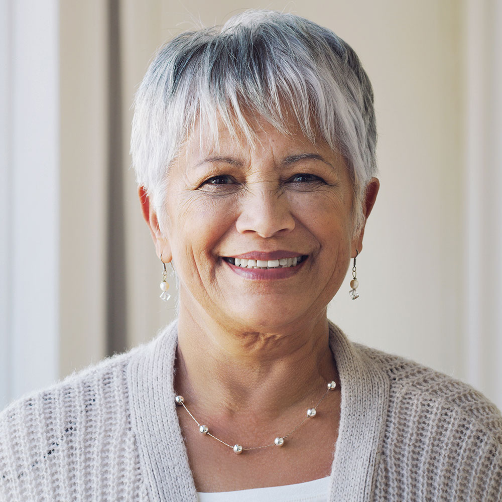 Dental implant patient near Montebello